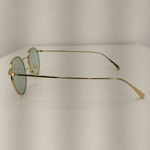 カネコオプティカル KANEKO OPTICAL JAMES ゴールドフレームカラーグラス メンズ